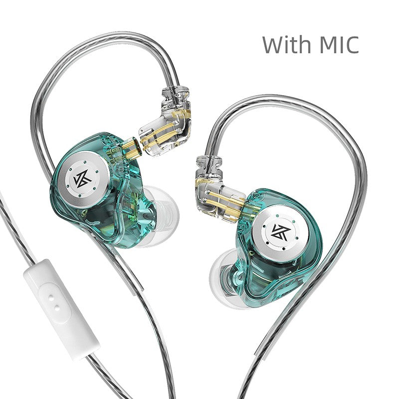 KZ EDX Pro auriculares dinámicos en el oído Monitor HiFi auriculares con cable bajo estéreo juego música tapones para los oídos auriculares con cancelación de ruido