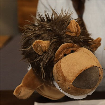 Juguetes de Peluche, Marionetas de Dedo, Muñecas Kawaii, Juguetes Educativos para Bebés, León, Elefante, Conejo, Mono, Regalo para Niños