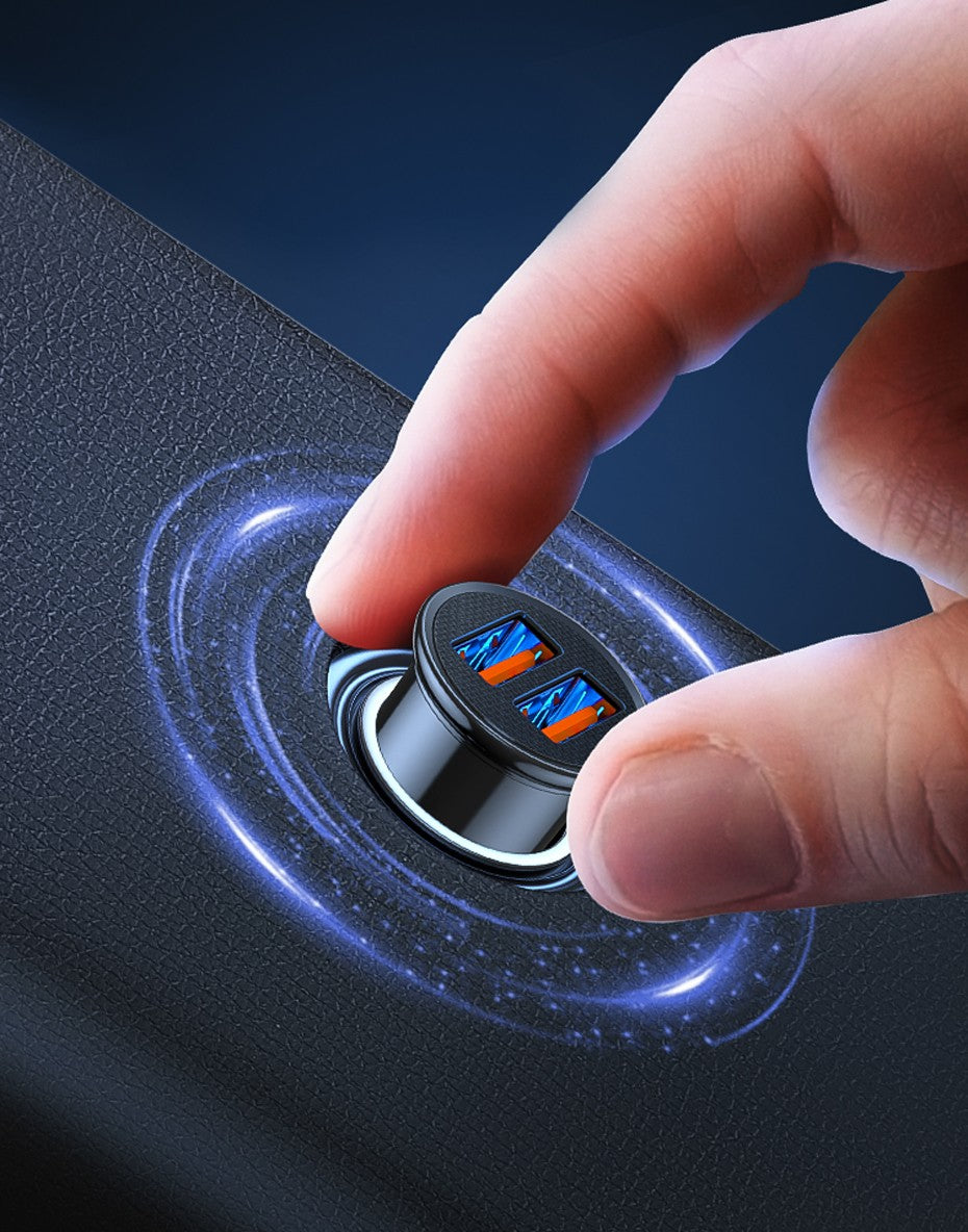 Baseus-cargador USB para coche, dispositivo de carga rápida de 30W, 4,0, 3,0, FCP, SCP, PD, para Xiaomi iPhone16, 15, 14 Pro Max