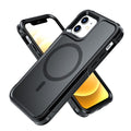 Funda magnética para iPhone 13 mini 16 15 14 Pro Max Plus 12, MagSafe, protección contra caídas de grado militar, resistente, a prueba de golpes