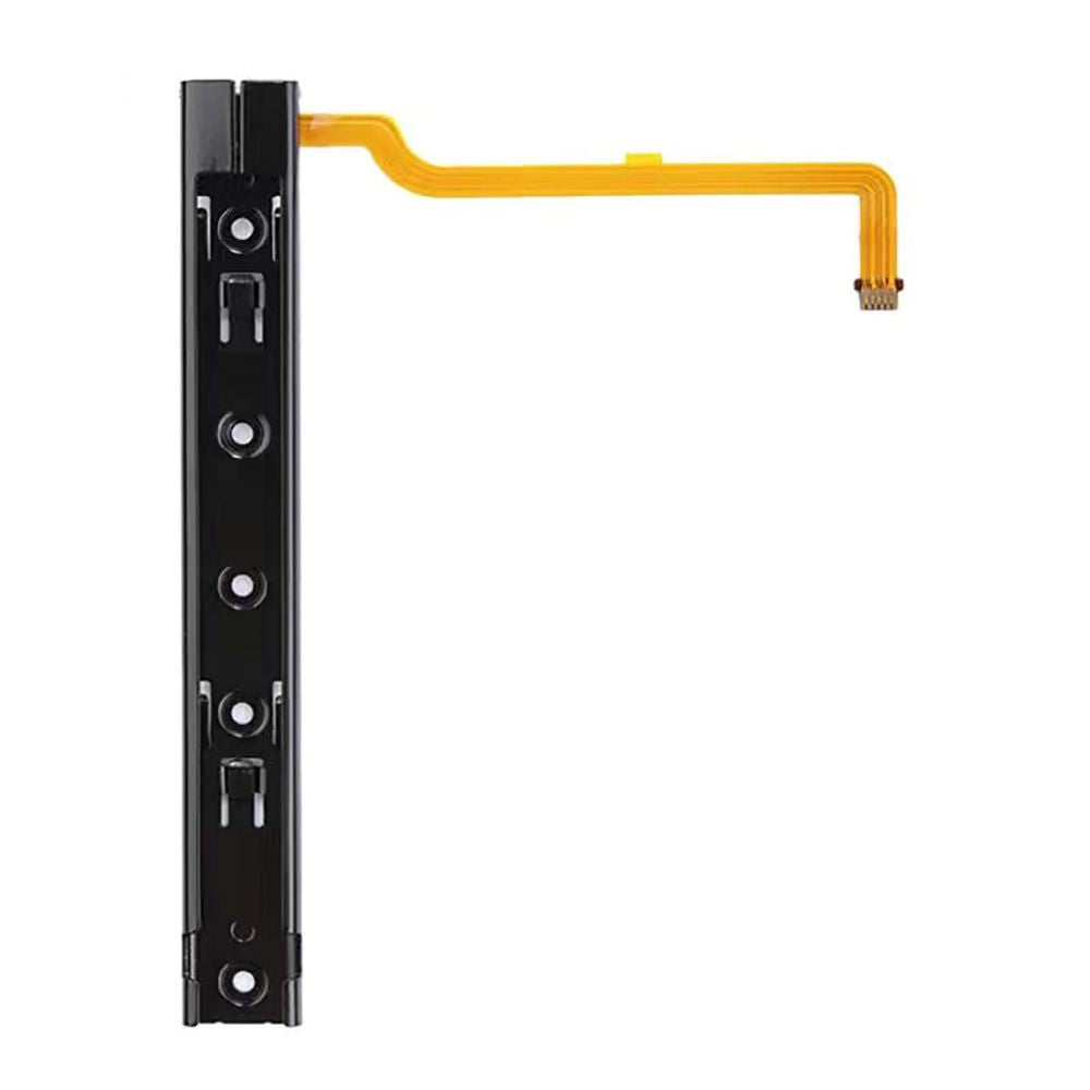 Pieza de repuesto para consola Nintendo Switch, riel deslizante derecho e izquierdo con Cable flexible, accesorios JoyCon NS, 1 ud.