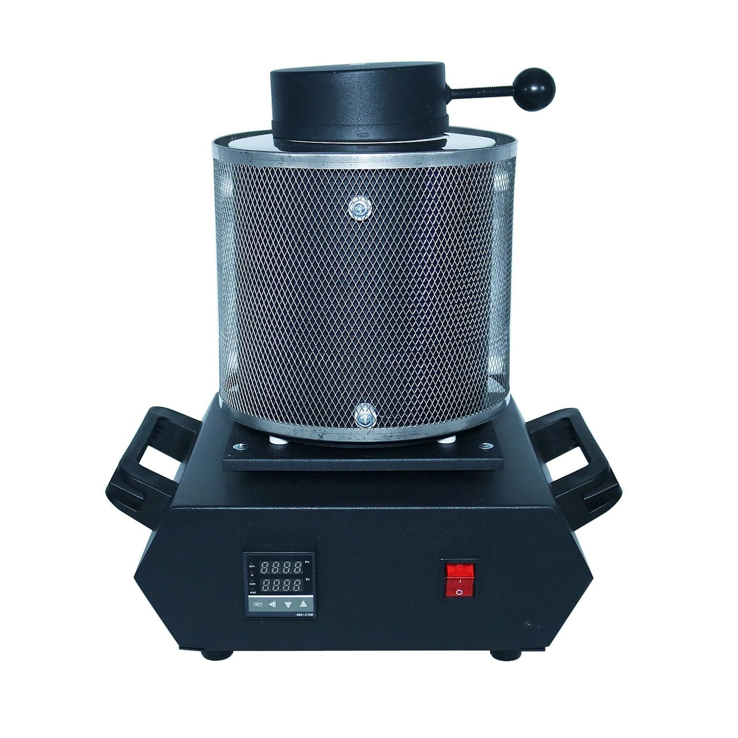 NIUPIKA-horno Digital de fusión de oro, 3KG, capacidad de calefacción, 2100W, fundición, refinación, herramienta de joyería de plata y metales preciosos