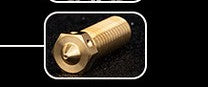 Hotend R Trianglelab V6 Volcano 12V/24V con control remoto Bowen, cabezal de impresión J y soporte de ventilador de refrigeración para V6 HOTEND para PT100