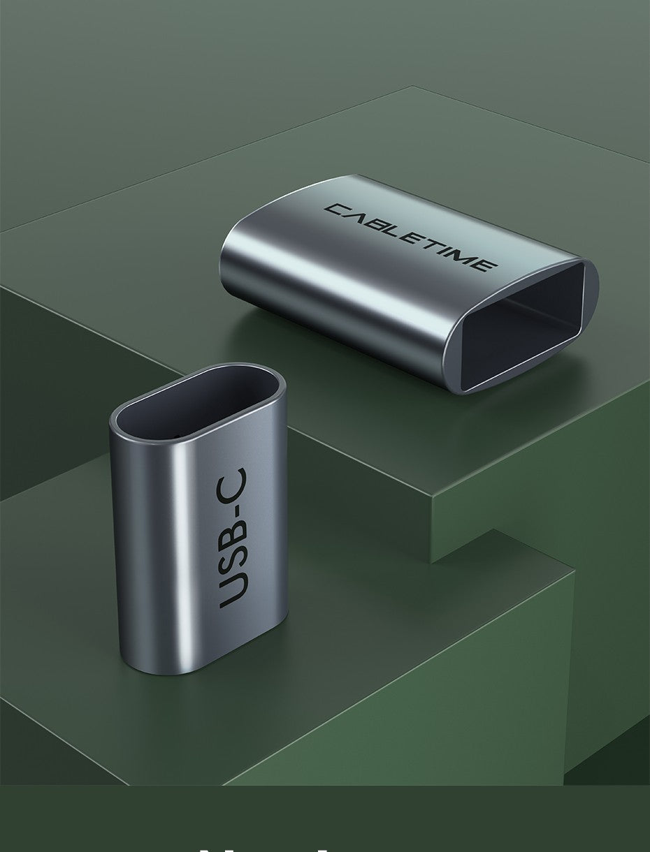 Cabletime-Cable USB C OTG tipo C macho a adaptador USB hembra, transmisión de 5GBPS, Cable de carga rápida para Xiaomi Mix 3 Huawei C380