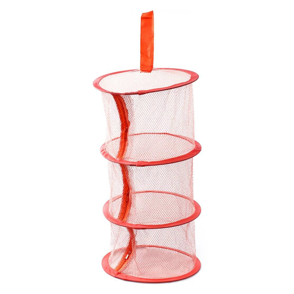 Cesta de secado de sujetador con cremallera, estante de secado de 3 capas, red de secado de hierbas, estante secador colgante de malla negra para plantas, flores hidropónicas