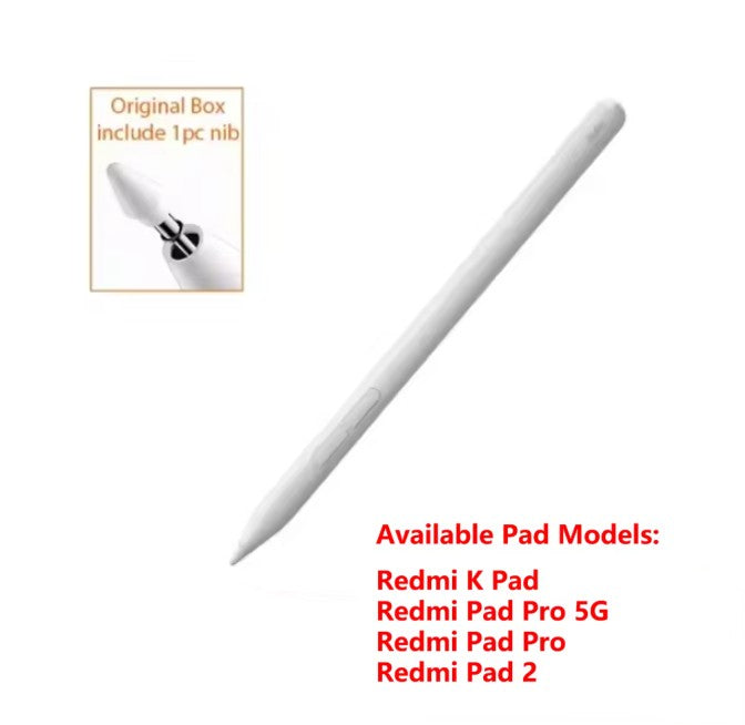 Original Xiaomi Redmi Pad 2 lápiz óptico Redmi Pad Pro tableta 4096 nivel sentido dibujo escritura Redmi Smart Pen Xiaomi Smart Pen