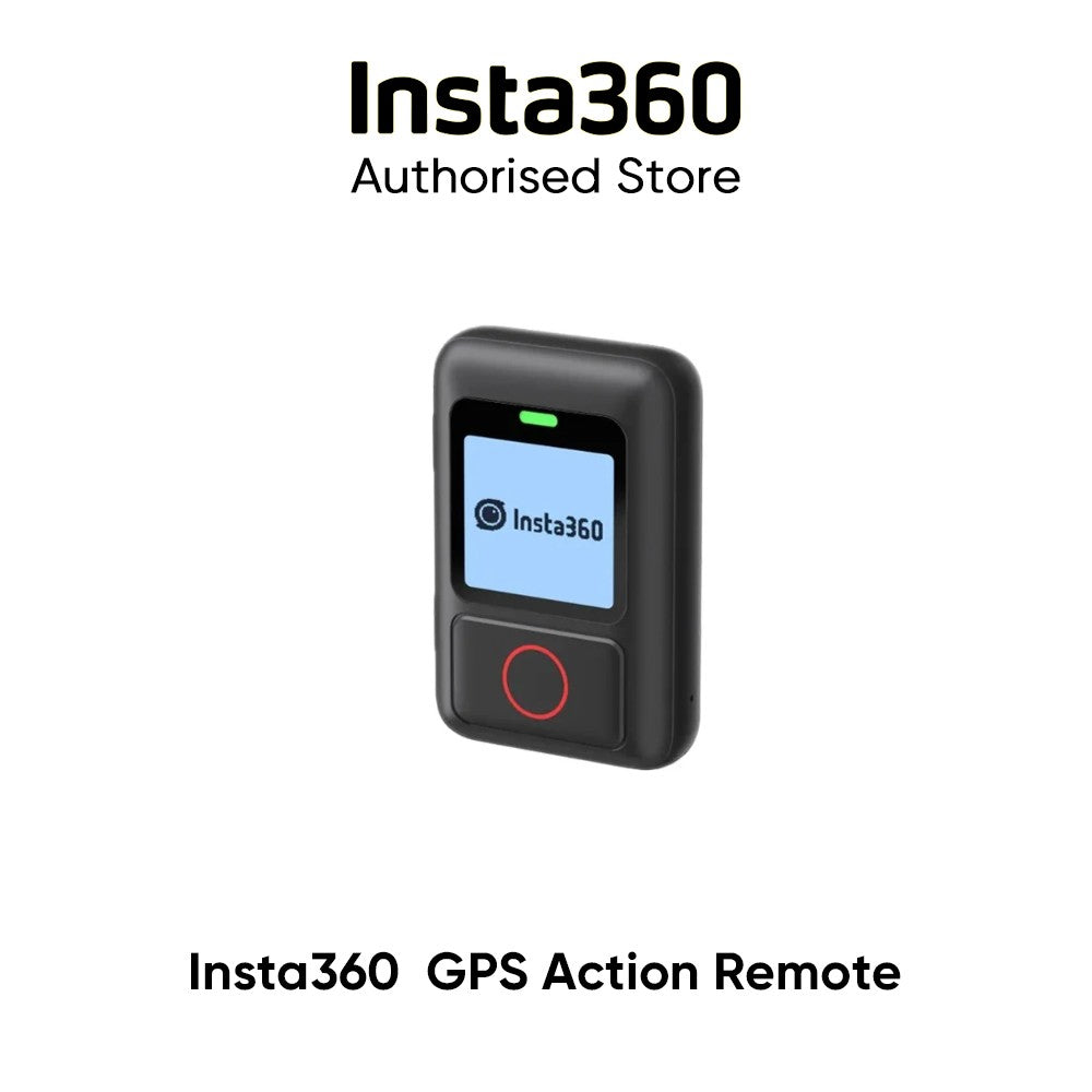 Insta360-Control remoto de acción GPS para Cámara de Acción Insta360, X4, Ace Pro, GO3, X3, ONE, RS, X2, Bluetooth 5,0, 5m (16,4 pies), resistente al agua