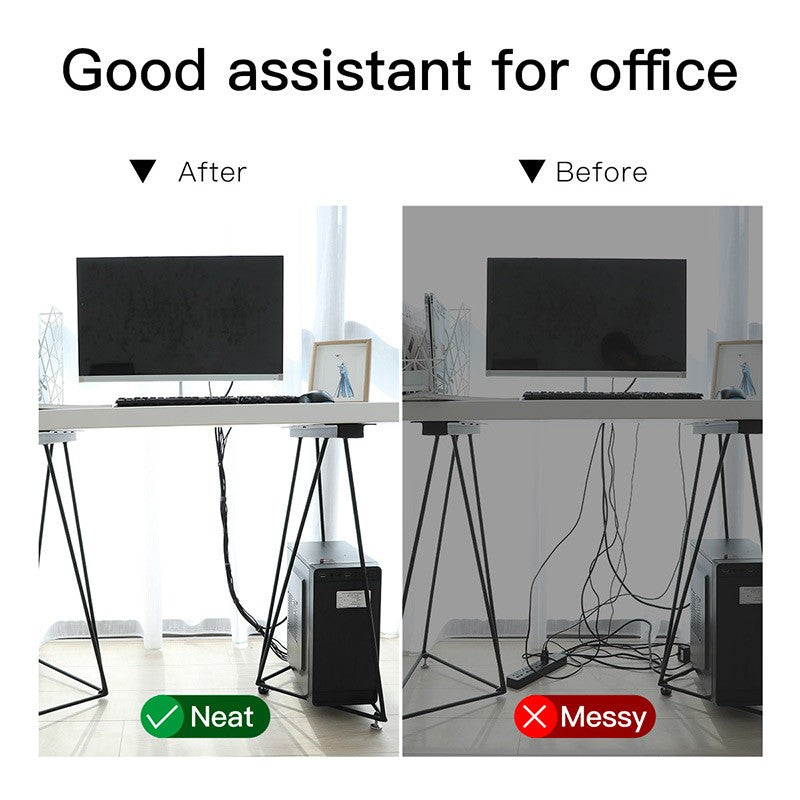 Baseus-organizador de cables, enrollador de cables USB, gestión de cables, Protector de cargador para iPhone, ratón, auriculares, soporte de Cable de protección