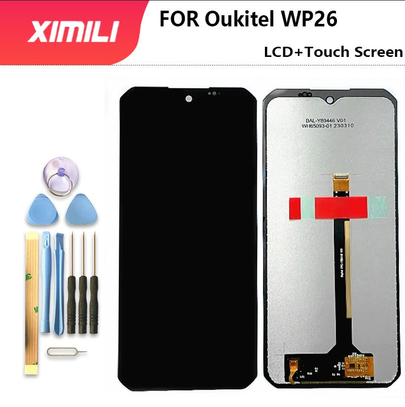 OUKITEL-pantalla táctil LCD WP26, repuesto de Panel de cristal digitalizador, 100% Original, probado, para WP26 W P 26, novedad