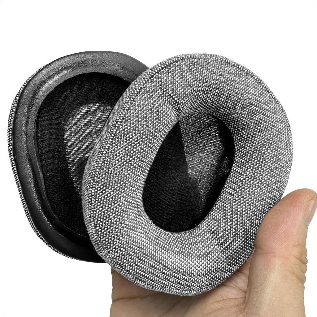 Nullkeai-almohadillas de repuesto para auriculares Anker Soundcore Life Q30 Q35 Q10 Q20, almohadillas de Gel refrescante, funda de malla, orejeras