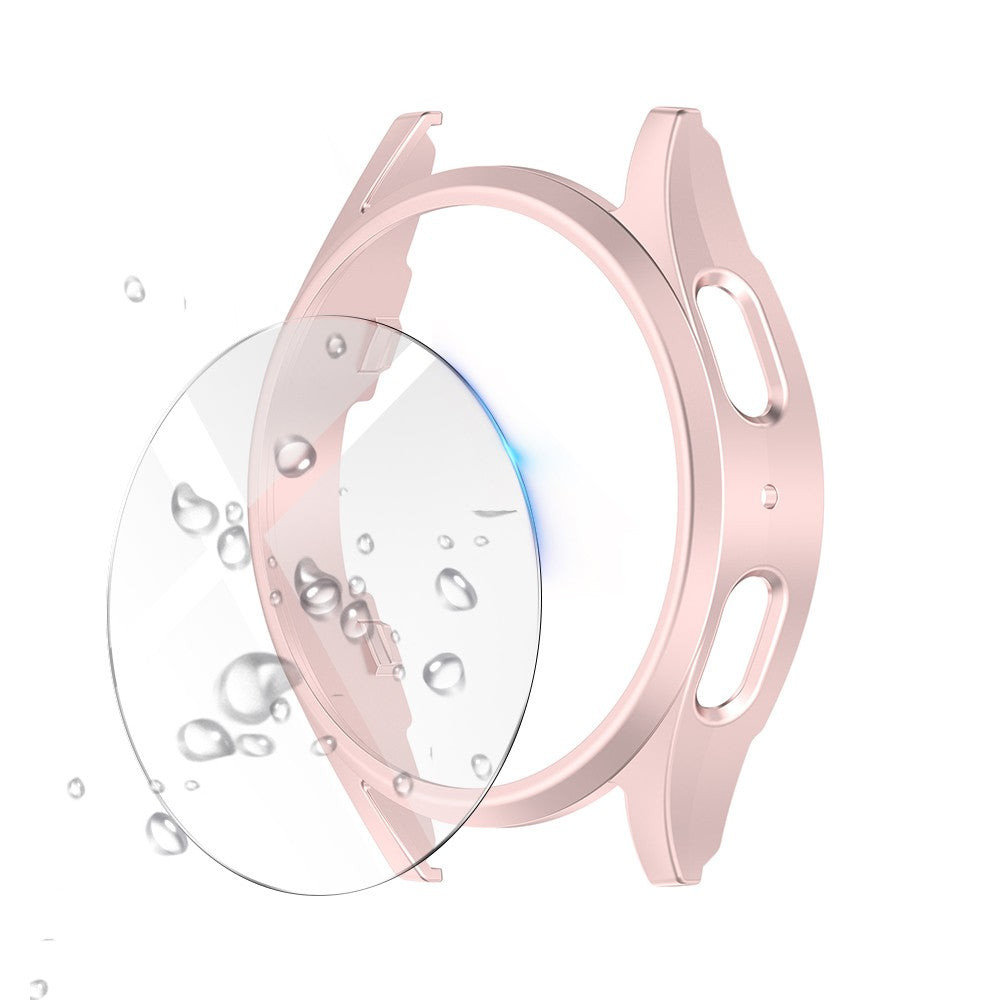 Vidrio y funda para Samsung Galaxy Watch 7, Protector de pantalla de 40mm/44mm, vidrio templado y PC duro, cubierta protectora de parachoques, juego de accesorios