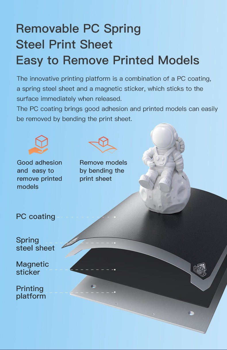 Impresora 3D Creality Ender-3 S1X, Placa Base Silenciosa de 32 Bits, Compatible con Reanudación de Impresión en Caso de Fallo de Energía, Nivelación Automática CR-Touch