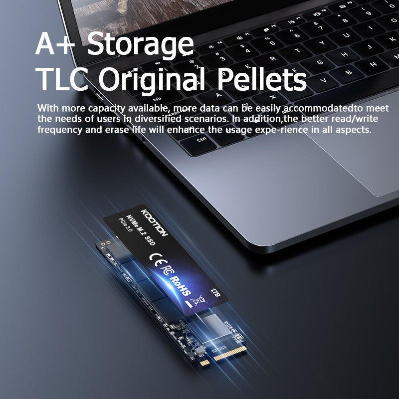 KOOTION X15 Nvme M2 SSD 256GB 512GB 1TB 2TB SSD Nvme PCIe 3,0x4 M.2 2280 disco duro unidad interna de estado sólido para ordenador portátil de escritorio