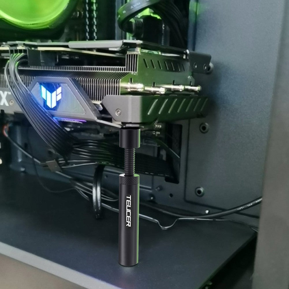 Soporte de tarjeta de vídeo C-15Mini/VC-15Plus, soporte giratorio telescópico Vertical, GPU, tarjeta gráfica