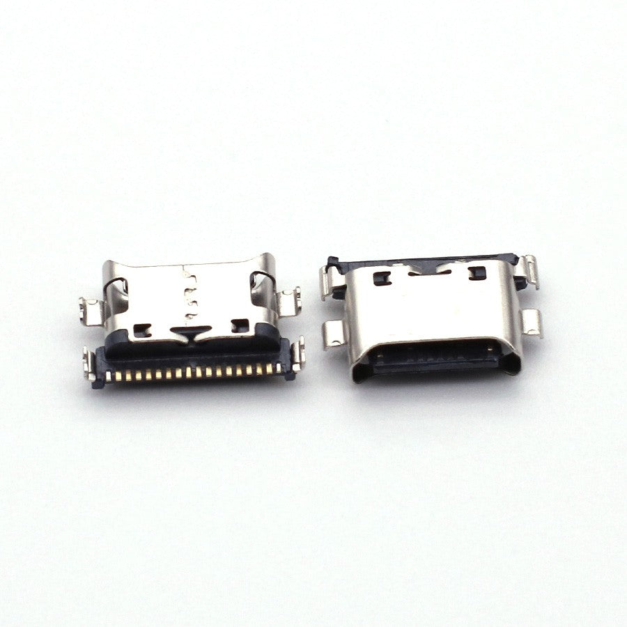 50 Uds. Conector de cargador de carga USB de 18 pines puerto Dock para Samsung Galaxy A51 A71 A21S A40S A50S A20 A30 A40 A50 A60 A70
