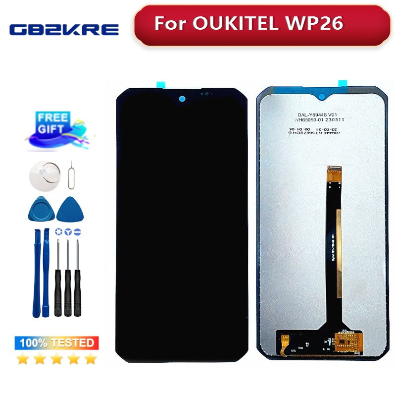 Pantalla LCD Original para OUKITEL WP26, montaje de digitalizador con pantalla táctil, novedad de 100%