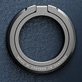 Para Magsafe Metal Glitter 1 Uds polvo fuerte soporte de anillo de succión magnética para soporte de teléfono móvil etal 360 °   Carga giratoria