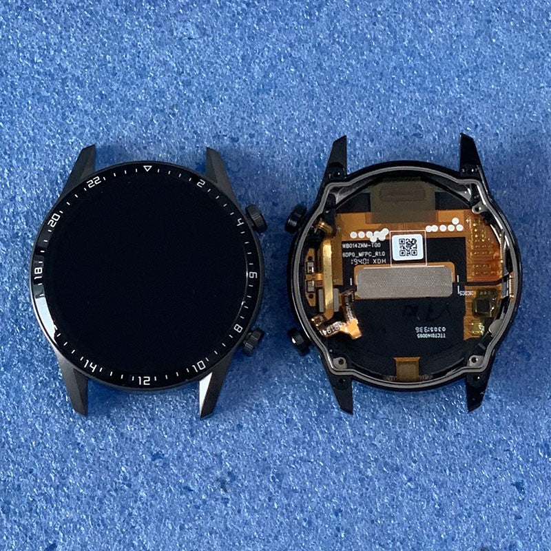 Eje Original 1,39 "para Huawei Watch GT 2 GT2 LTN-B19 DAN-B19 marco de pantalla LCD + Digitalizador de Panel táctil 46MM 42MM