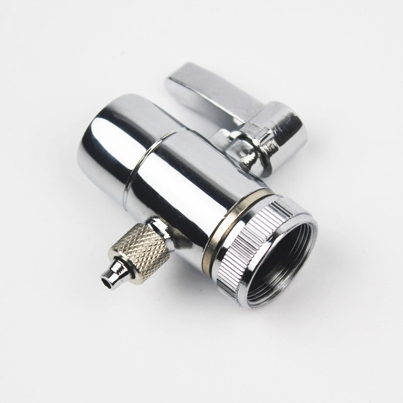 Adaptador de grifo, válvula desviadora, filtro de agua de encimera, Conector de tubo de 1/4 pulgadas para sistema purificador de agua Ro