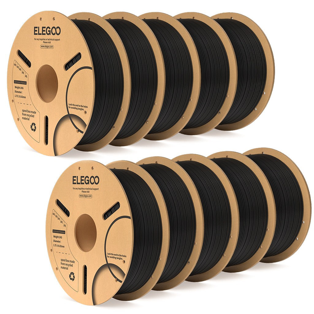 ELEGOO 1kg 1,75mm filamento PLA plástico 3D PLA para impresora 3D Material consumible para impresora 3D NEPTUNE 3 PRO FDM