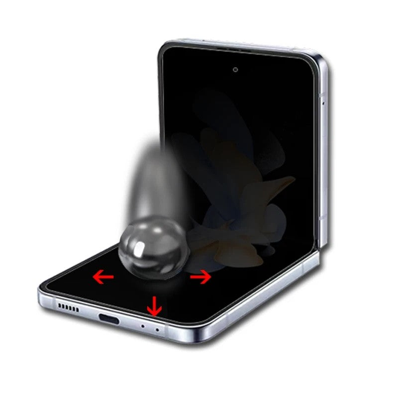 Película de hidrogel antiespía para Samsung Galaxy Z Flip 5 4 3 Flip5 Flip4, Protector de pantalla suave, 5 uds.
