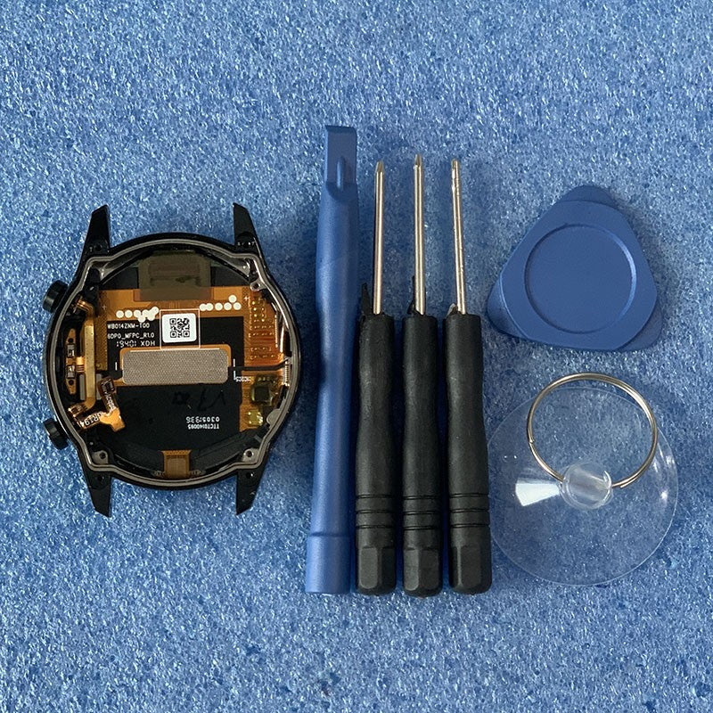 Eje Original 1,39 "para Huawei Watch GT 2 GT2 LTN-B19 DAN-B19 marco de pantalla LCD + Digitalizador de Panel táctil 46MM 42MM