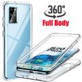 360 PC de cuerpo completo + funda protectora de TPU para Samsung Galaxy S22 S23 S21 S20 FE Ultra Plus S10 S9 S8 Plus Note 20 10 8 9