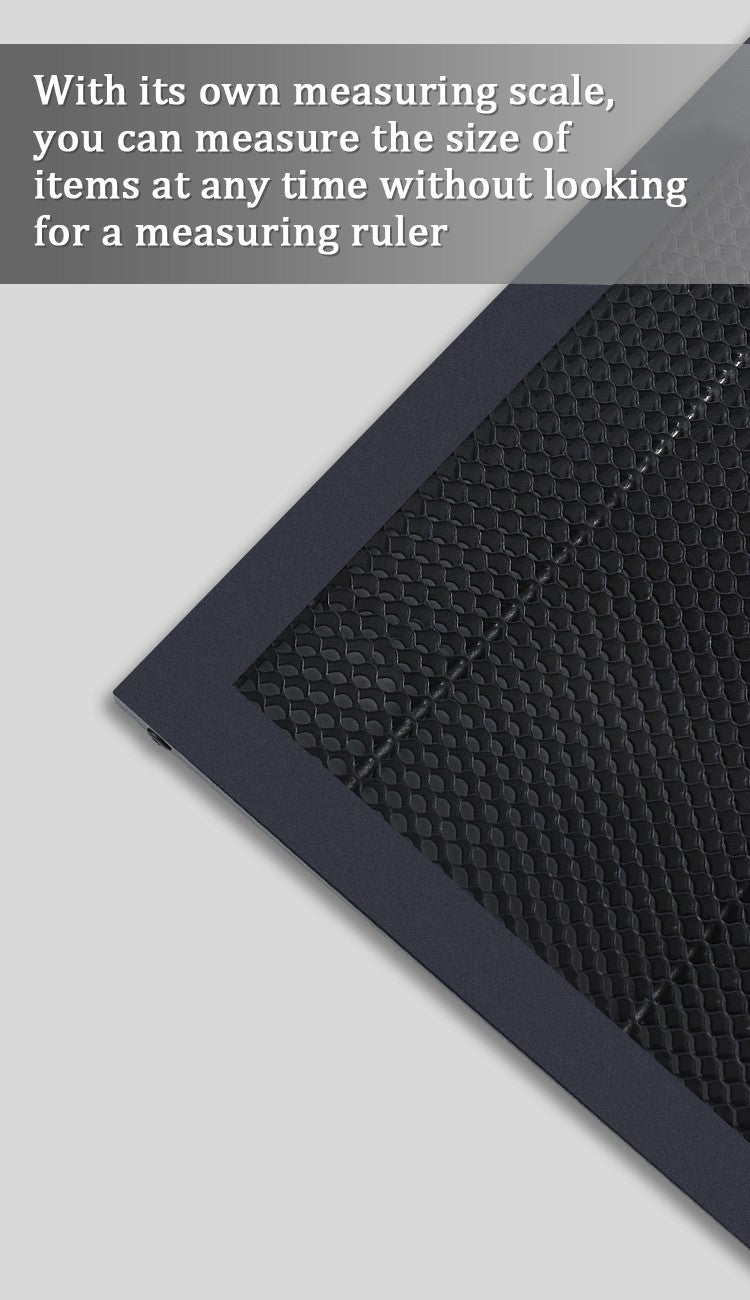 Mesa de trabajo de panal para máquina cortadora de CO2/grabador láser TTS TS2 tablero de panal 400x4 0/430x400mm pieza de equipo láser