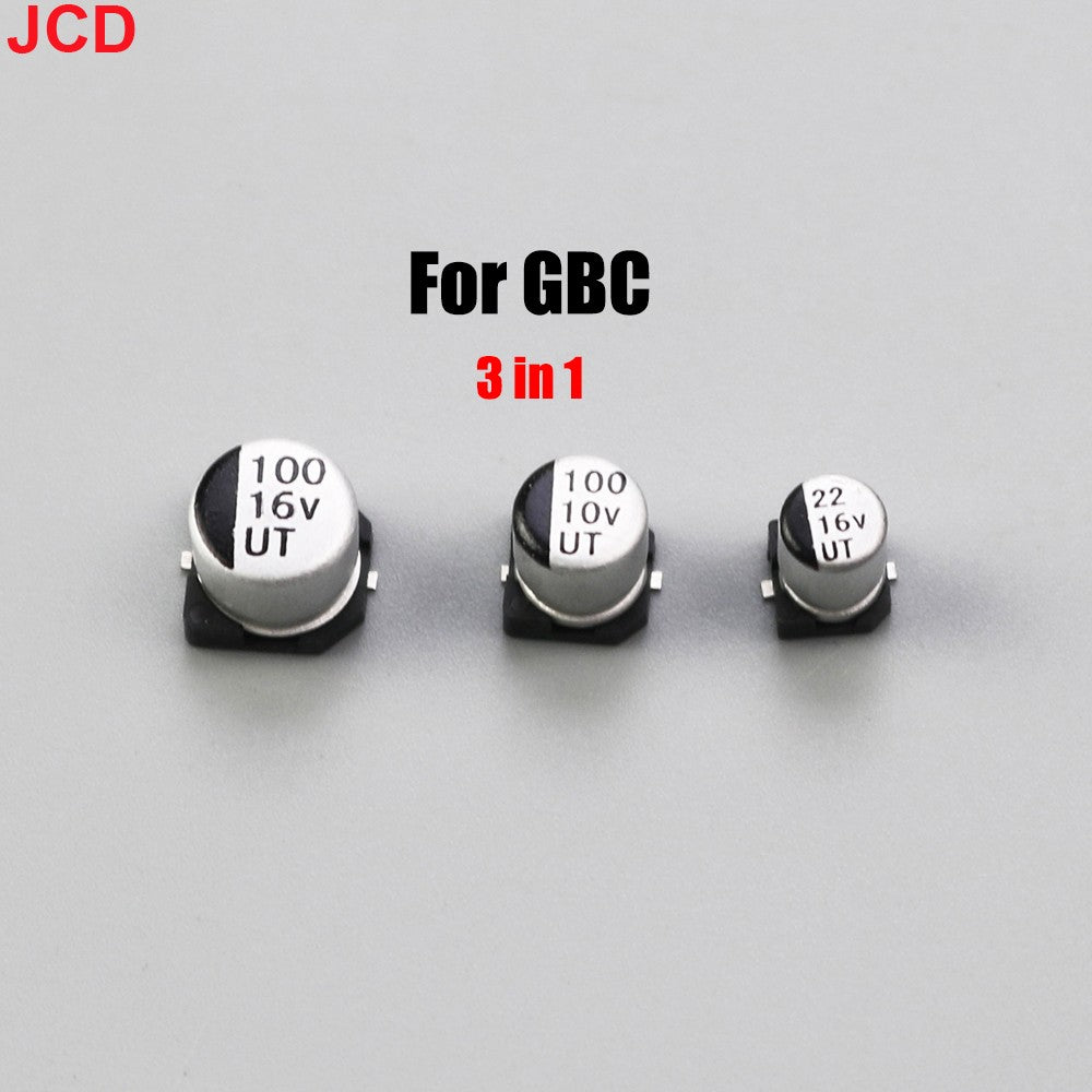 Condensador de placa base JCD para GBA GBP GBC para Gameboy Pock et para GBA GBC GBP GBA SP GBL Color reemplazo de reparación de placa base