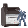 Resina para Impresora 3D ELEGOO, 2 kg, 405 nm, Resina Fotopolímera Estándar de Curado UV para Impresión 3D LCD, Alta Precisión, Bajo Olor, Gris 2000 g