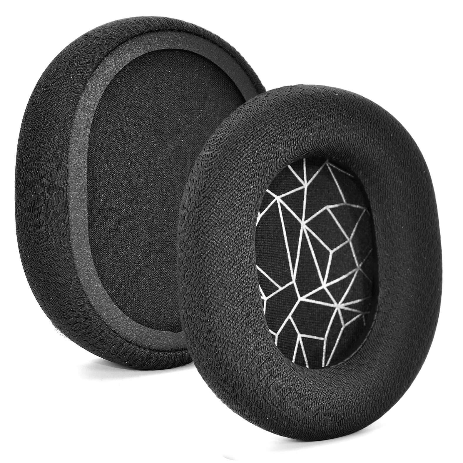 Almohadillas de tela originales para auriculares, almohadillas para los oídos, orejeras para auriculares inalámbricos SteelSeries Arctis 3 5 7 Pro, auriculares para juegos sin pérdidas