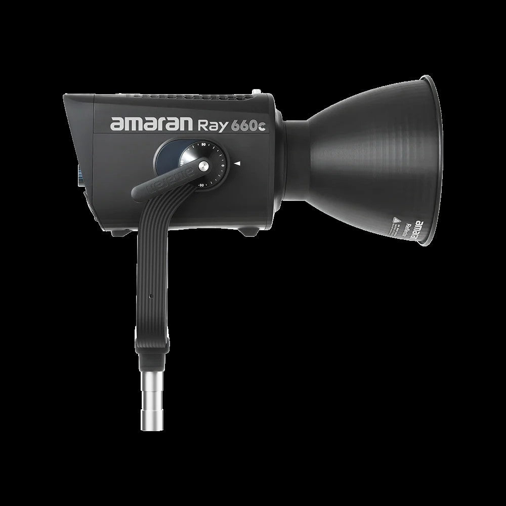Amaran 300c luz de vídeo RGB COB 300c, montaje Bowen 2500K-7500K con G/M Hyper Reflector, Control por aplicación Aputure, do Brasil
