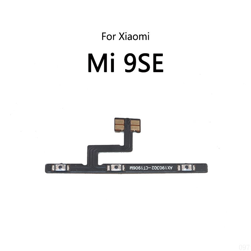 Botón de encendido interruptor volumen botón de silencio encendido/apagado Cable flexible para Xiaomi Mi 9 Pro 9SE 9T Lite