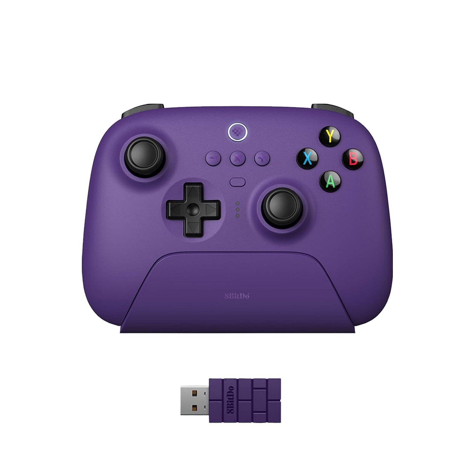 Nuevo Control Inalámbrico 8BitDo Ultimate 2 con Joystick TMR, Gatillos con Efecto Hall, Base de Carga, BT 2.4G para Windows 10, 11, Android y Steam