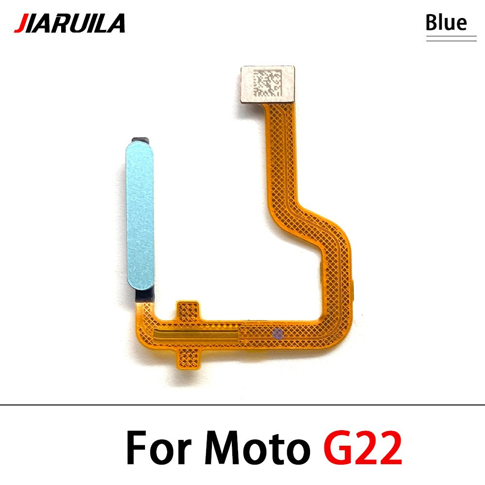 Botón de inicio, Sensor de identificación táctil de huellas dactilares, cinta de Cable flexible, piezas de repuesto para Moto G22 G31 G51 5G G60S G71
