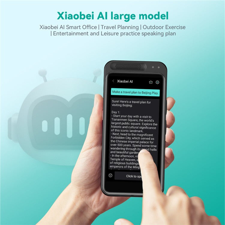Traductor de Voz Inteligente Portátil Z6, Grabación Instantánea, 139 Idiomas, Traducción Inteligente en Tiempo Real, Máquina de Traducción Offline