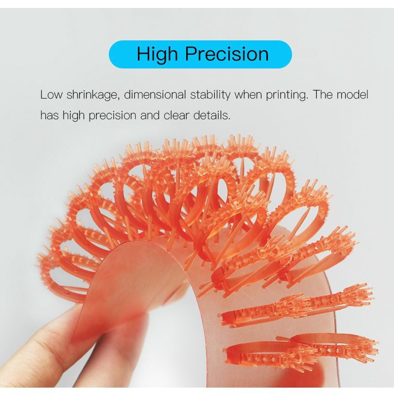 ANYCUBIC 4 unids/lote 405nm resina UV para impresora 3D LCD resina de fotopolímero líquido impresión 3D actualización de resina 1kg