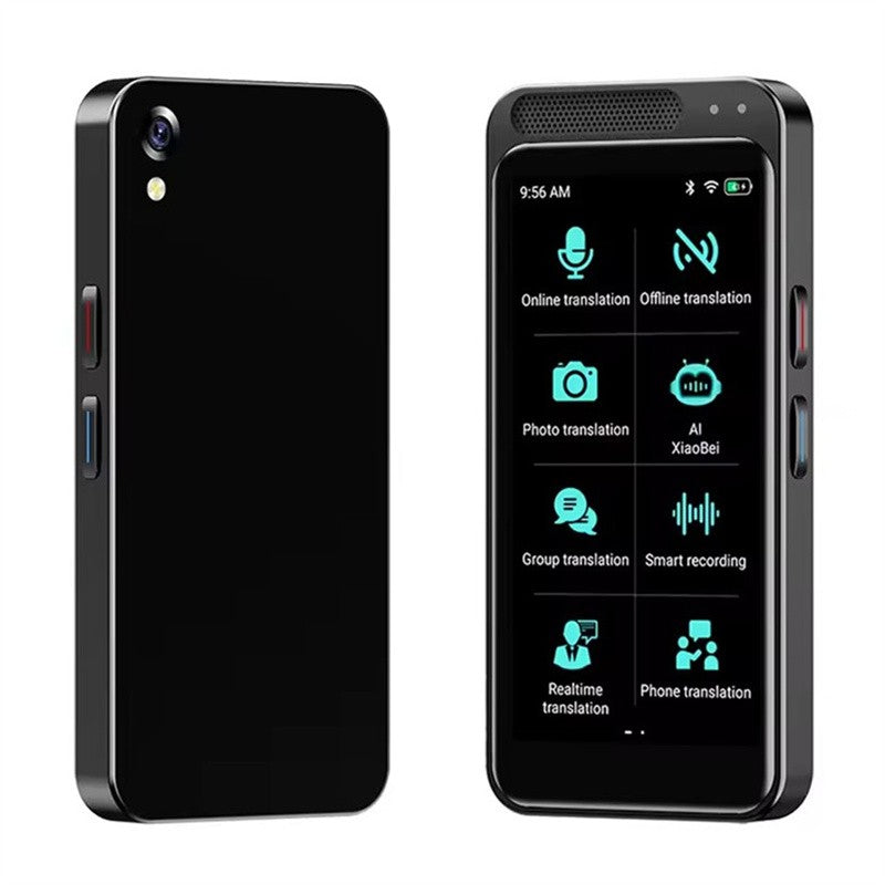 Traductor de Voz Inteligente Portátil Z6, Grabación Instantánea, 139 Idiomas, Traducción Inteligente en Tiempo Real, Máquina de Traducción Offline