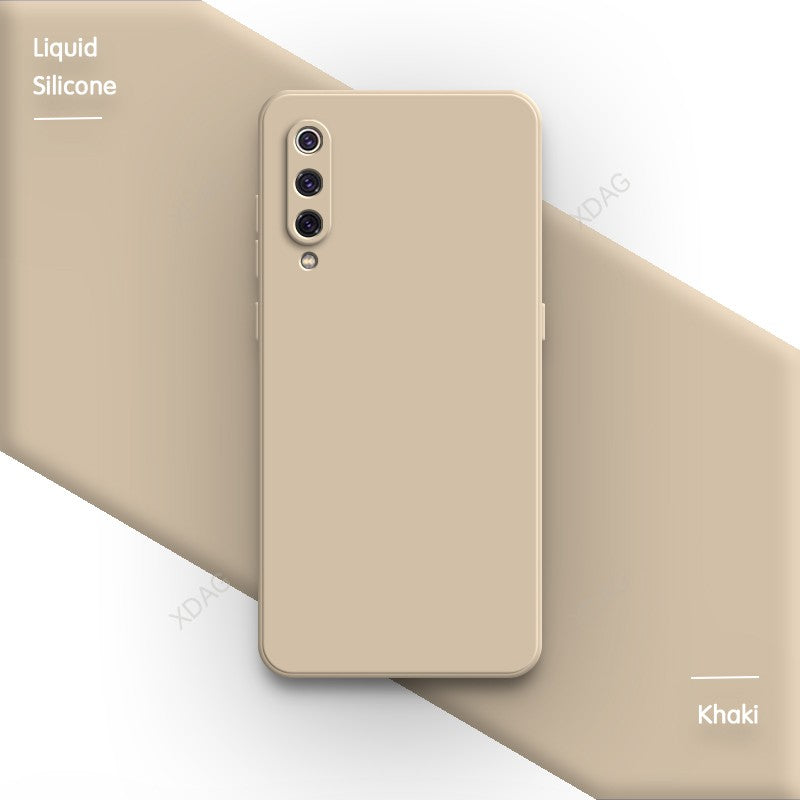 Funda básica de Color caramelo puro para Xiaomi Mi 9 Mi9 SE Pro Lite Explorer 9SE 9Pro 9Lite Funda trasera de silicona líquida cuadrada suave
