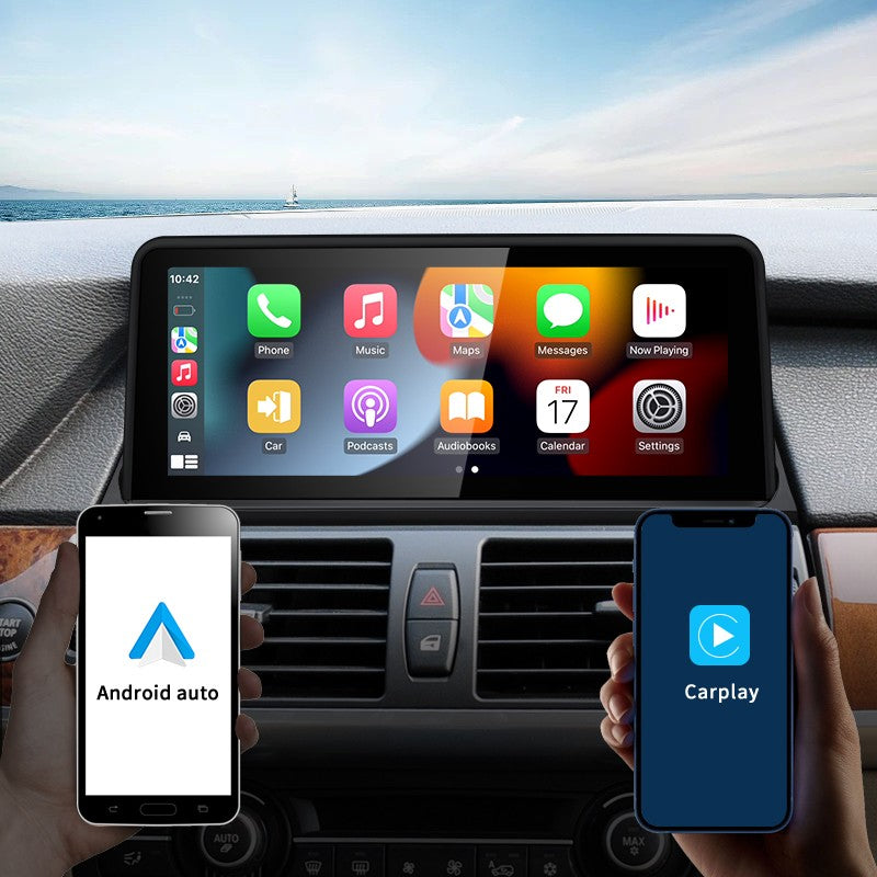 STWEI 2024 nuevo ID6 ID7 ID8 UI 10,25inc sistema Android inalámbrico Carplay AUTO para BMW X5 E70 X6 E71 reproductores de vídeo de coche GPS Navi