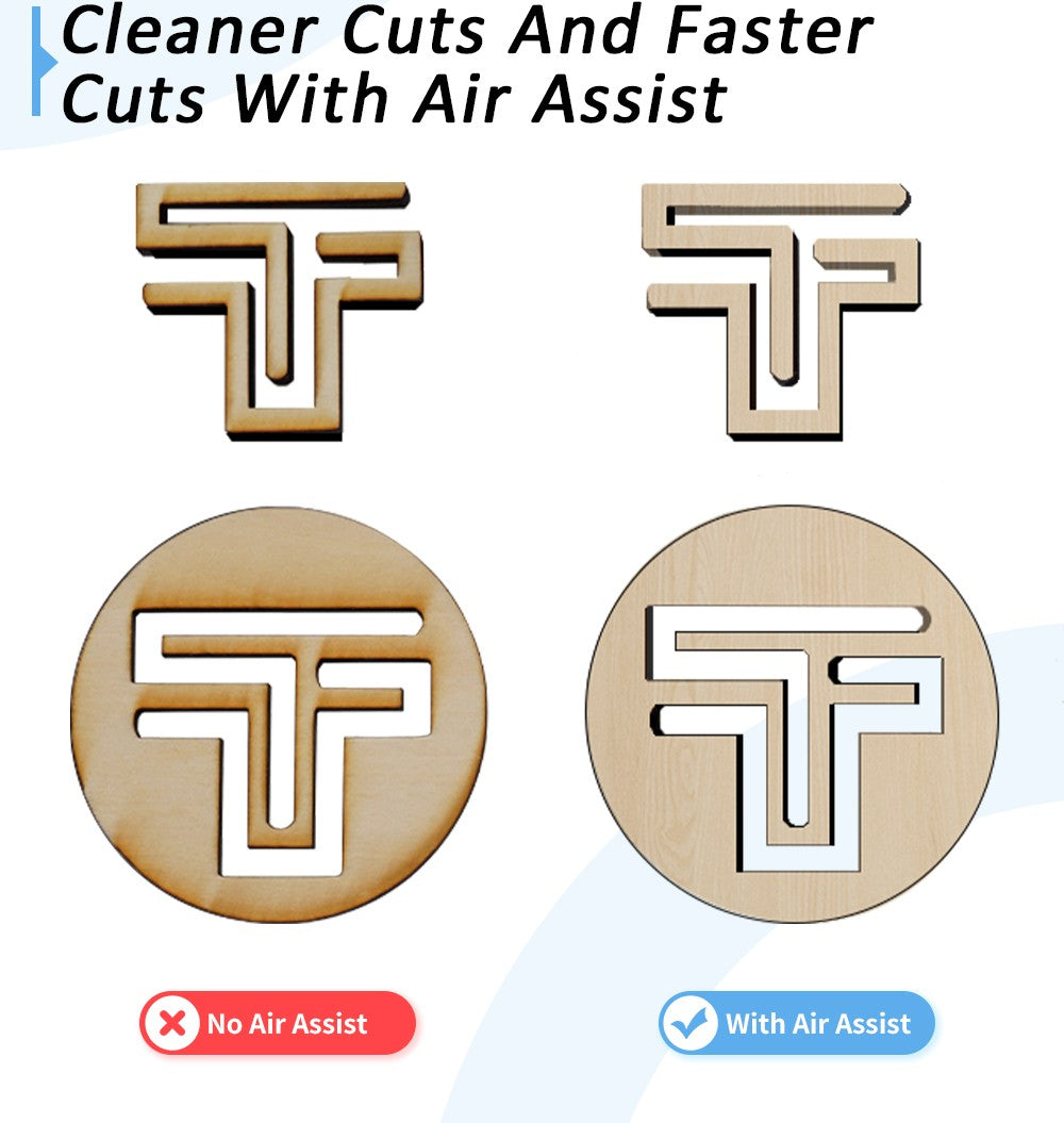 Twotrees-bomba de sistema de asistencia de aire para máquina de grabado láser, compresor de aire de TT-X1, 30l/Min