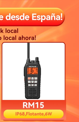 Retevis RT622 Mini Walkie Talkie 2 unidades PMR446 Radio portátil bidireccional con PTT Ideal para restaurantes y hoteles