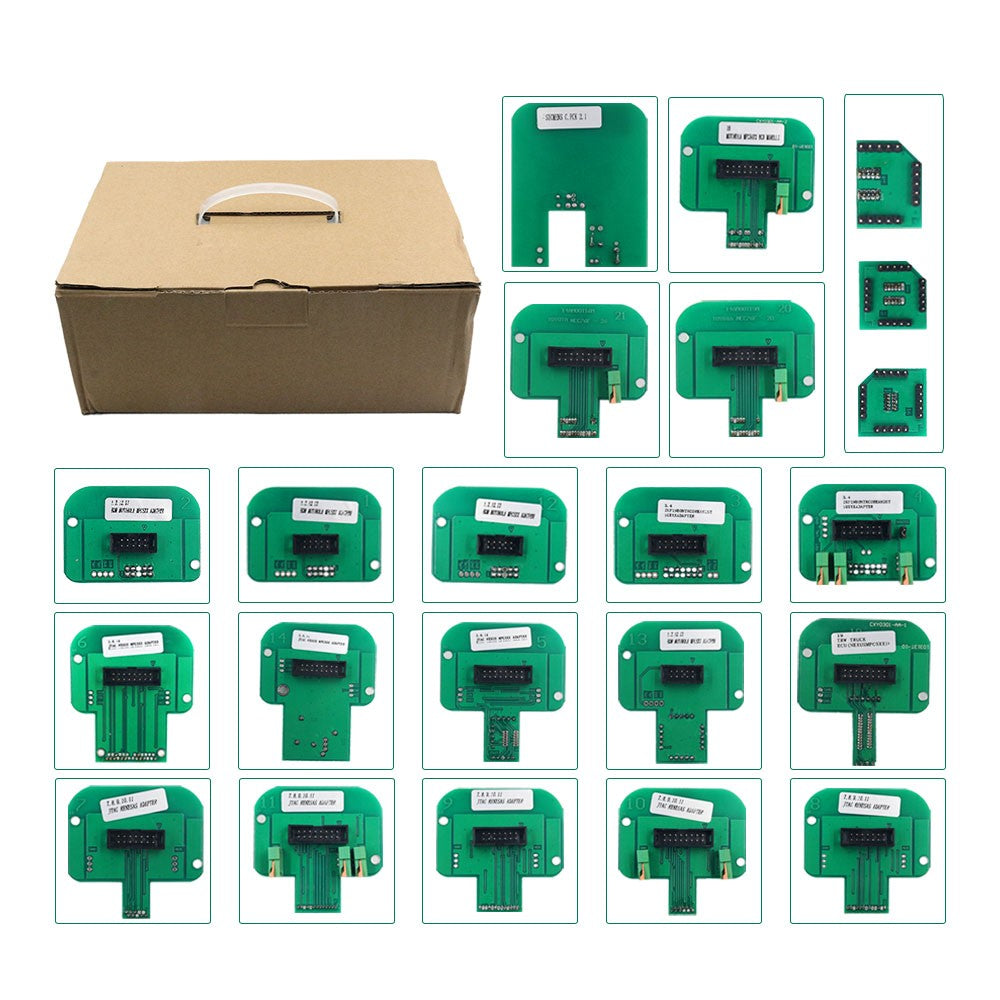 Marco LED BDM de acero inoxidable con 4 bolígrafos de sonda, 22 Uds., adaptadores BDM para herramienta de programación de sintonización de Chip ECU KTAG/KESS/Fgtech