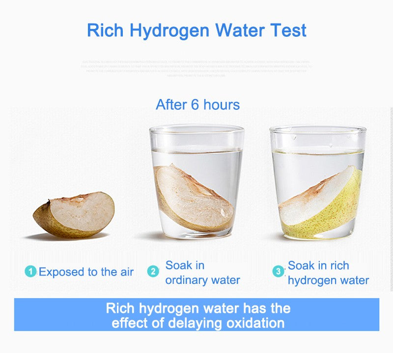 Hervidor de Agua Eléctrico de 2L con Generador de Agua Rica en Hidrógeno, Ionizador de Agua, Filtro de Agua, 100-240V