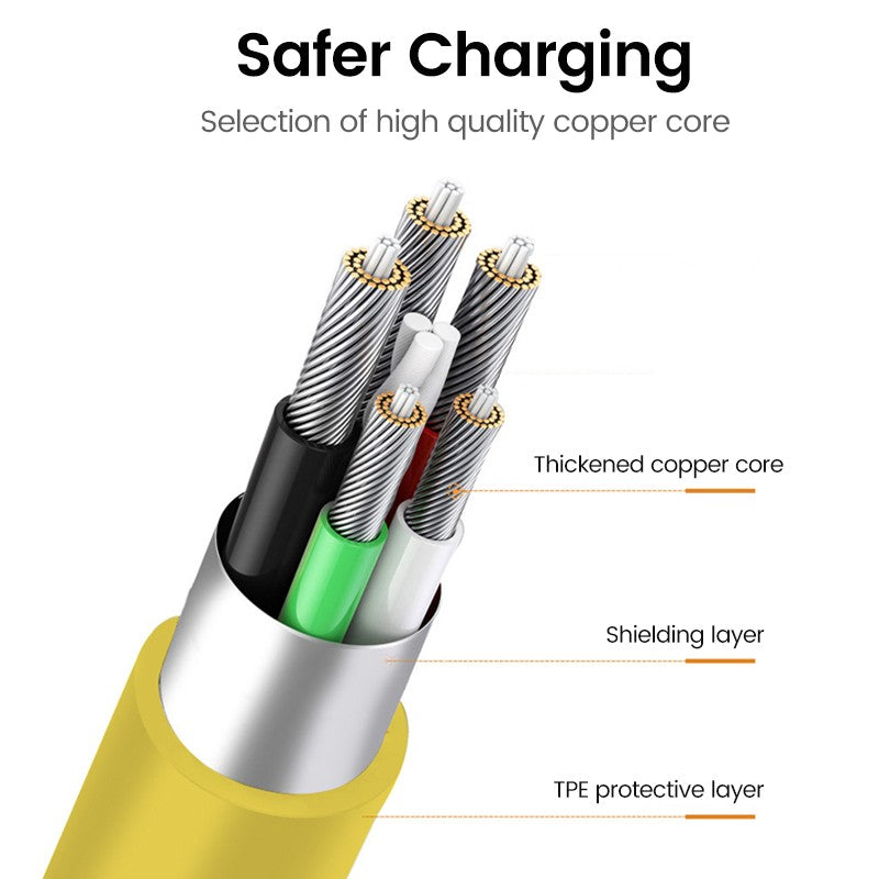 Cable de Carga Turbo USB Tipo C de 120W 100W 90W para Xiaomi 6A, Mi 14 13 12 Pro, Poco F4 GT, Redmi Note 13, K60, Cable Tipo C de 90 Grados