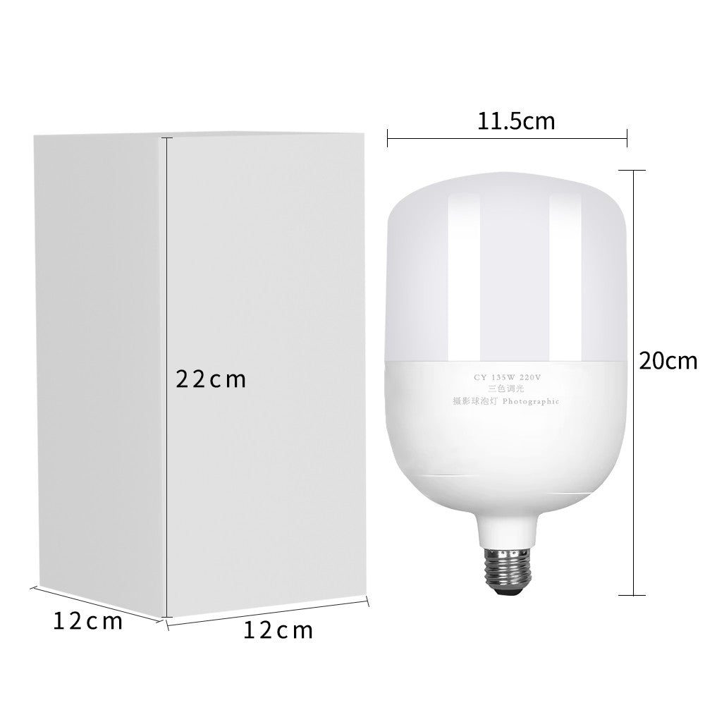 Kit de iluminación Softbox de 20-135W, lámpara LED de fotografía de 50x70CM, equipo profesional de sistema de luz continua para estudio fotográfico