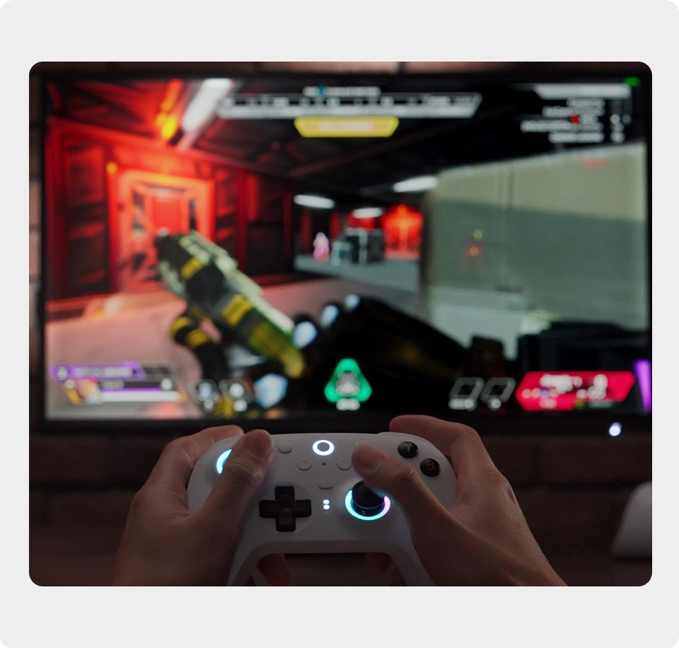 Nuevo Control Inalámbrico 8BitDo Ultimate 2 con Joystick TMR, Gatillos con Efecto Hall, Base de Carga, BT 2.4G para Windows 10, 11, Android y Steam