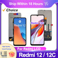 Choice ForXiaomi Redmi 12C LCD 22120RN86G pantalla Poco C55 Digitalizador de pantalla táctil para REDMI 12 LCD 22127PC95I piezas de repuesto
