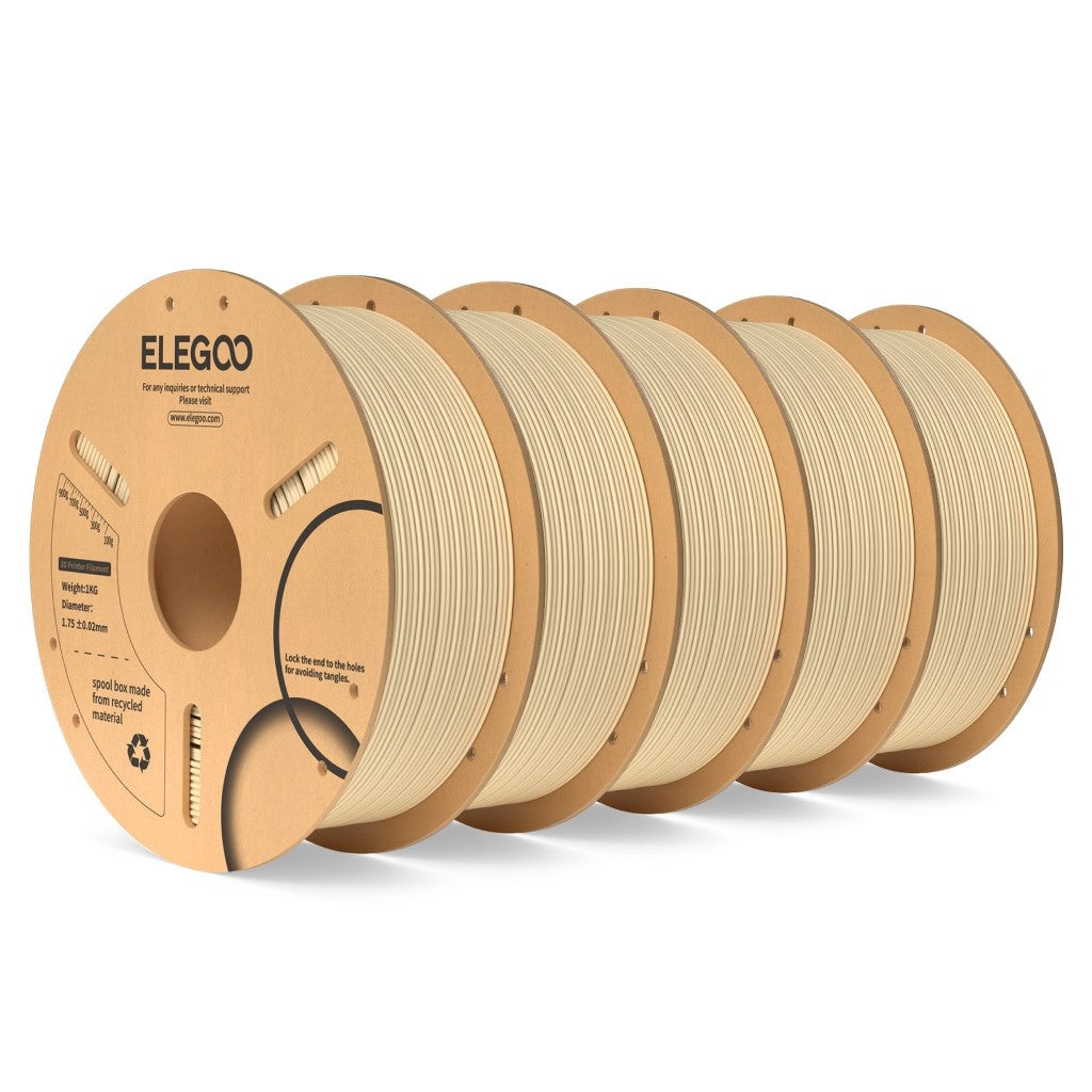 ELEGOO 1kg 1,75mm filamento PLA plástico 3D PLA para impresora 3D Material consumible para impresora 3D NEPTUNE 3 PRO FDM