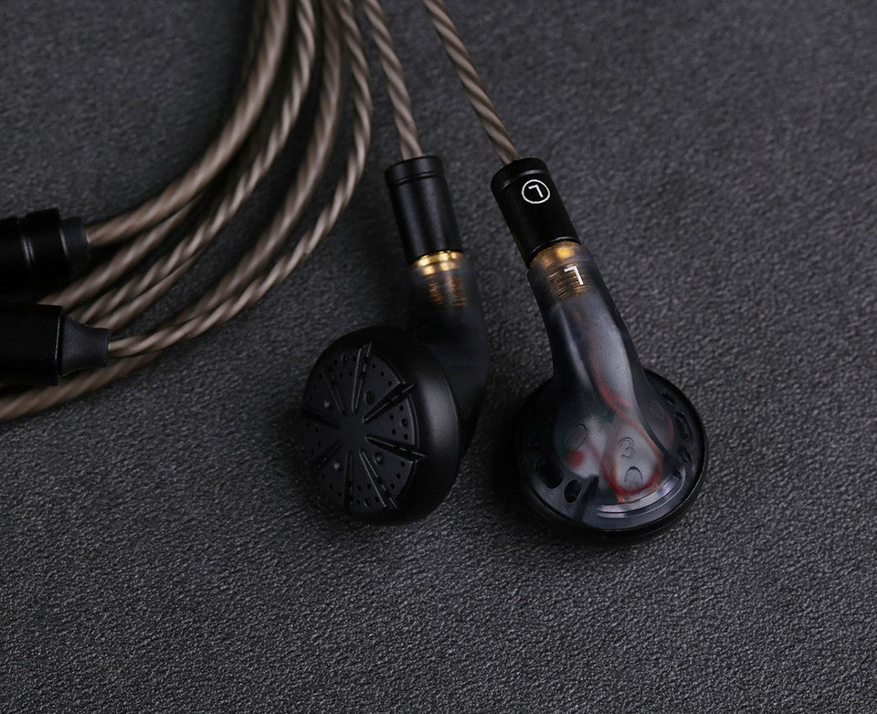 Auriculares OPENHEART con cable y micrófono MMCX, botón de llamada telefónica, controles de calidad musical, sonido, auriculares HIFI, cable desmontable de 3,5mm